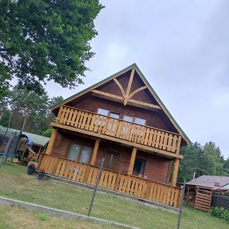 بيت خشبي Domki Mikoszewo